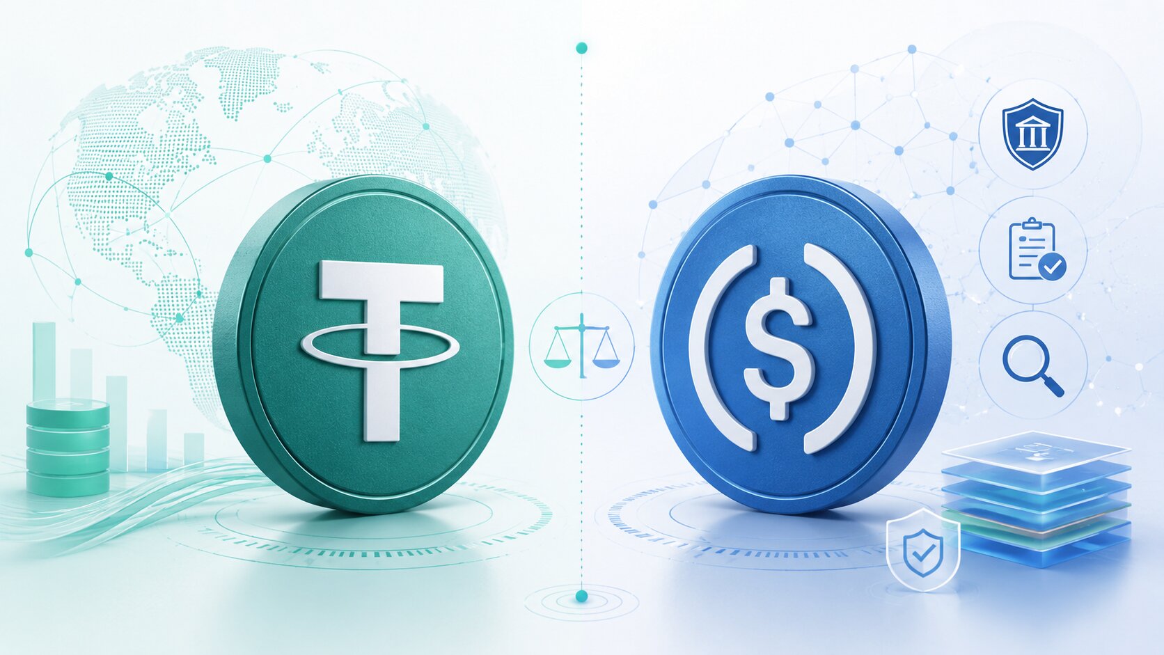 USDT vs USDC Compared: Reserves, Risks, and Which Is Safer